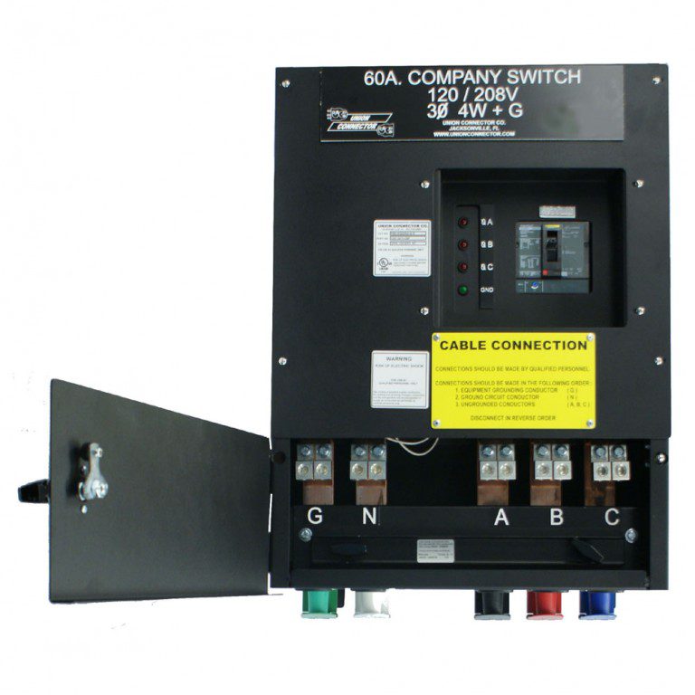 Generator Tap Box Color Company Switch, Generator Tap Box, Power Distro
