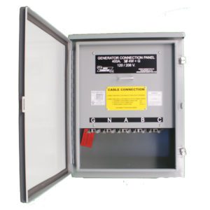 Generator Tap Box with Posi-Lok™ Panel